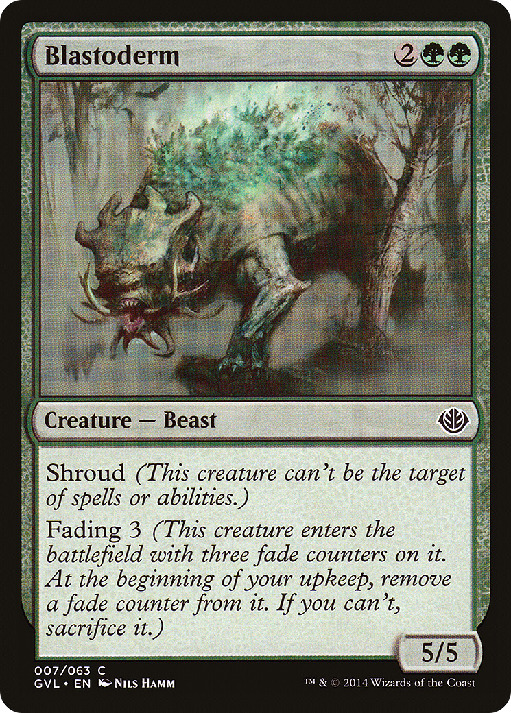Blastoderm (GVL-007) - Duel Decks Anthology: Garruk vs. Liliana - Premium MTG Single from Wizards of the Coast - Just $0.08! Shop now at Game Crave Tournament Store