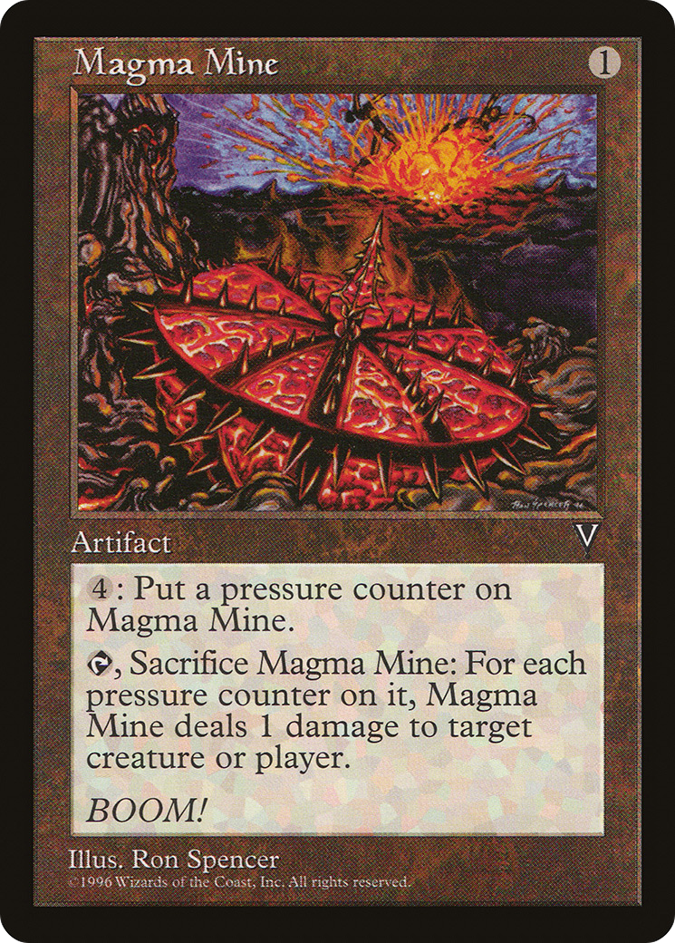 Magma Mine (VIS-149) - Visions - Premium MTG Single from Wizards of the Coast - Just $0.21! Shop now at Game Crave Tournament Store