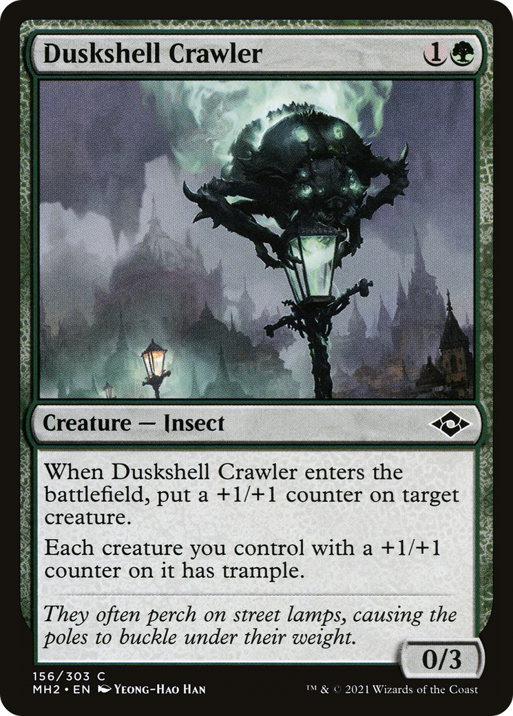 Duskshell Crawler (MH2-156) - Modern Horizons 2 - Premium MTG Single from Wizards of the Coast - Just $0.08! Shop now at Game Crave Tournament Store