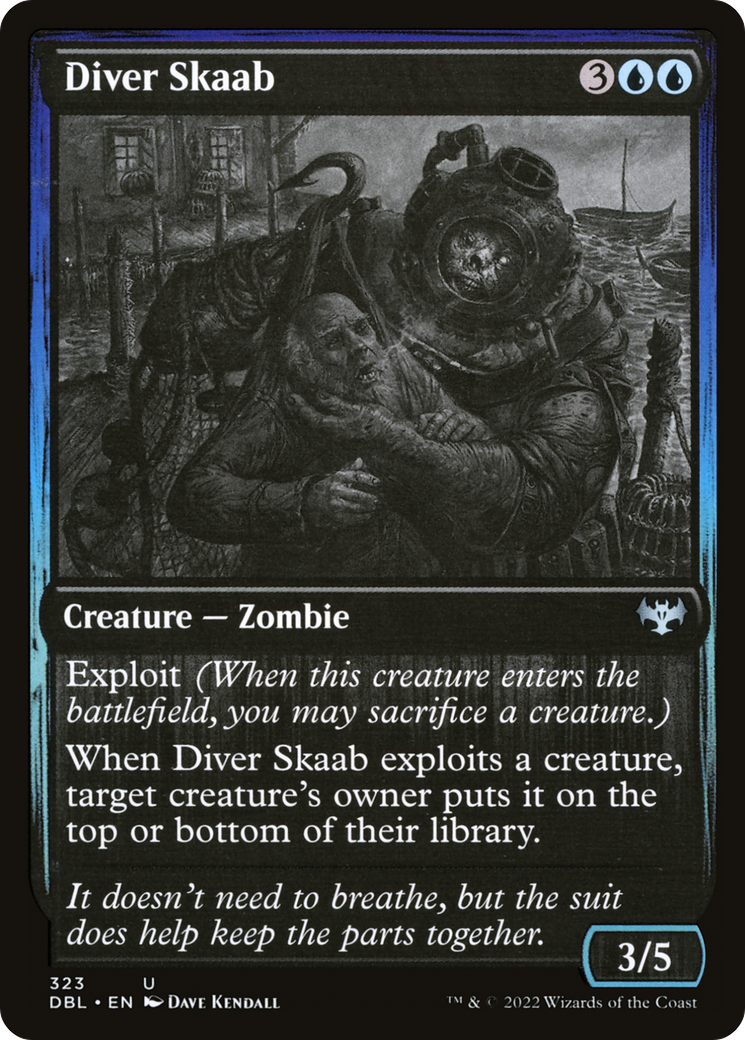 Diver Skaab (DBL-323) - Innistrad: Double Feature - Premium MTG Single from Wizards of the Coast - Just $0.08! Shop now at Game Crave Tournament Store