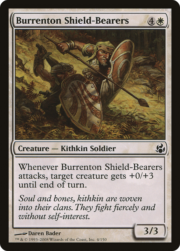 Burrenton Shield-Bearers (MOR-004) - Morningtide - Premium MTG Single from Wizards of the Coast - Just $0.25! Shop now at Game Crave Tournament Store