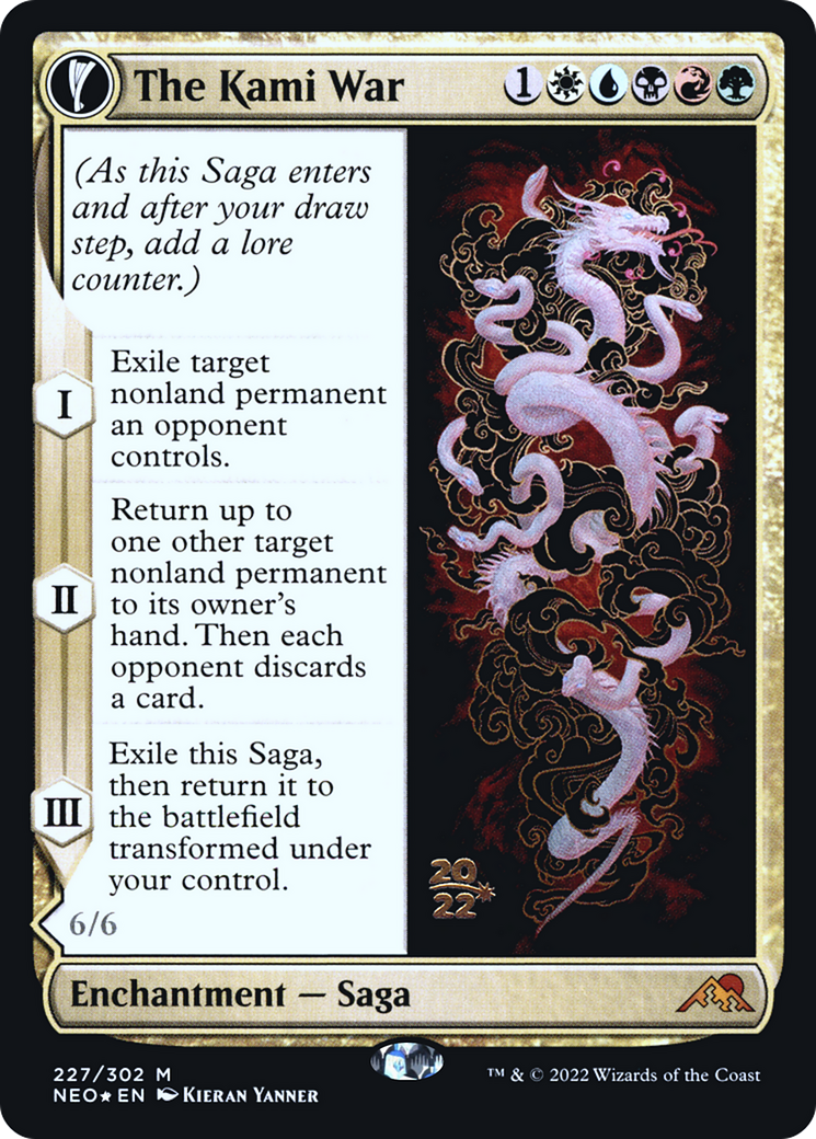 The Kami War // O-Kagachi Made Manifest (PNEO-227S) - Kamigawa: Neon Dynasty Promos: (fandfc) Foil - Premium MTG Single from Wizards of the Coast - Just $0.81! Shop now at Game Crave Tournament Store