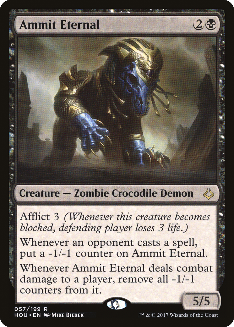Ammit Eternal (HOU-057) - Hour of Devastation - Premium MTG Single from Wizards of the Coast - Just $0.26! Shop now at Game Crave Tournament Store