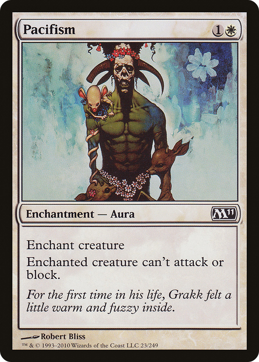 Pacifism (M11-023) - Magic 2011 - Premium MTG Single from Wizards of the Coast - Just $0.25! Shop now at Game Crave Tournament Store