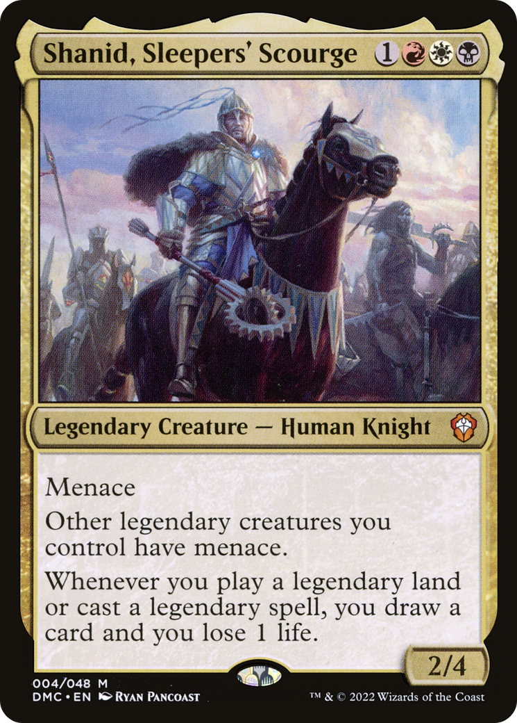 Shanid, Sleepers' Scourge (DMC-004) - Dominaria United Commander Foil - Premium MTG Single from Wizards of the Coast - Just $3.57! Shop now at Game Crave Tournament Store