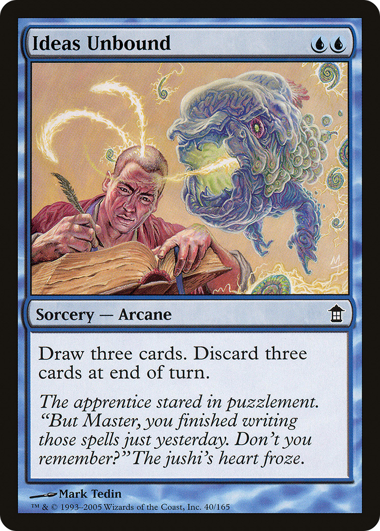 Ideas Unbound (SOK-040) - Saviors of Kamigawa Foil - Premium MTG Single from Wizards of the Coast - Just $5.84! Shop now at Game Crave Tournament Store