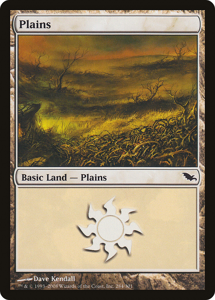 Plains (SHM-284) - Shadowmoor - Premium MTG Single from Wizards of the Coast - Just $0.23! Shop now at Game Crave Tournament Store