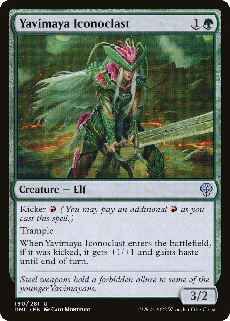 Yavimaya Iconoclast (DMU-190) - Dominaria United - Premium MTG Single from Wizards of the Coast - Just $0.25! Shop now at Game Crave Tournament Store