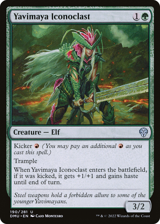 Yavimaya Iconoclast (DMU-190) - Dominaria United - Premium MTG Single from Wizards of the Coast - Just $0.25! Shop now at Game Crave Tournament Store