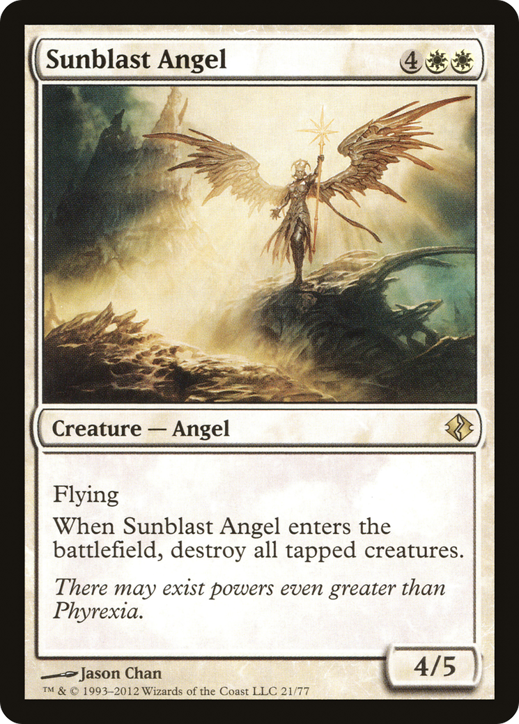 Sunblast Angel (DDI-021) - Duel Decks: Venser vs. Koth - Premium MTG Single from Wizards of the Coast - Just $0.11! Shop now at Game Crave Tournament Store