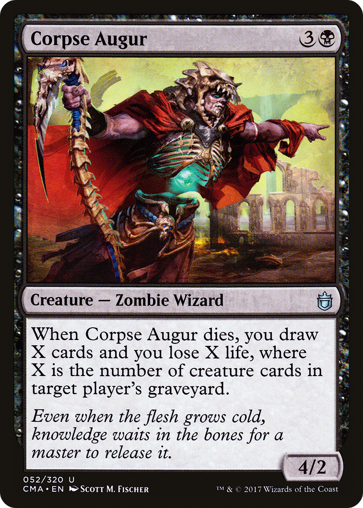 Corpse Augur (CMA-052) - Commander Anthology - Premium MTG Single from Wizards of the Coast - Just $0.08! Shop now at Game Crave Tournament Store