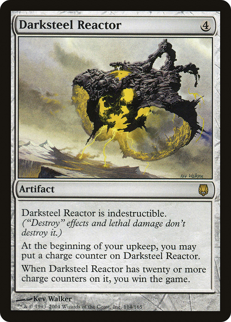 Darksteel Reactor (DST-114) - Darksteel Foil - Premium MTG Single from Wizards of the Coast - Just $30.93! Shop now at Game Crave Tournament Store