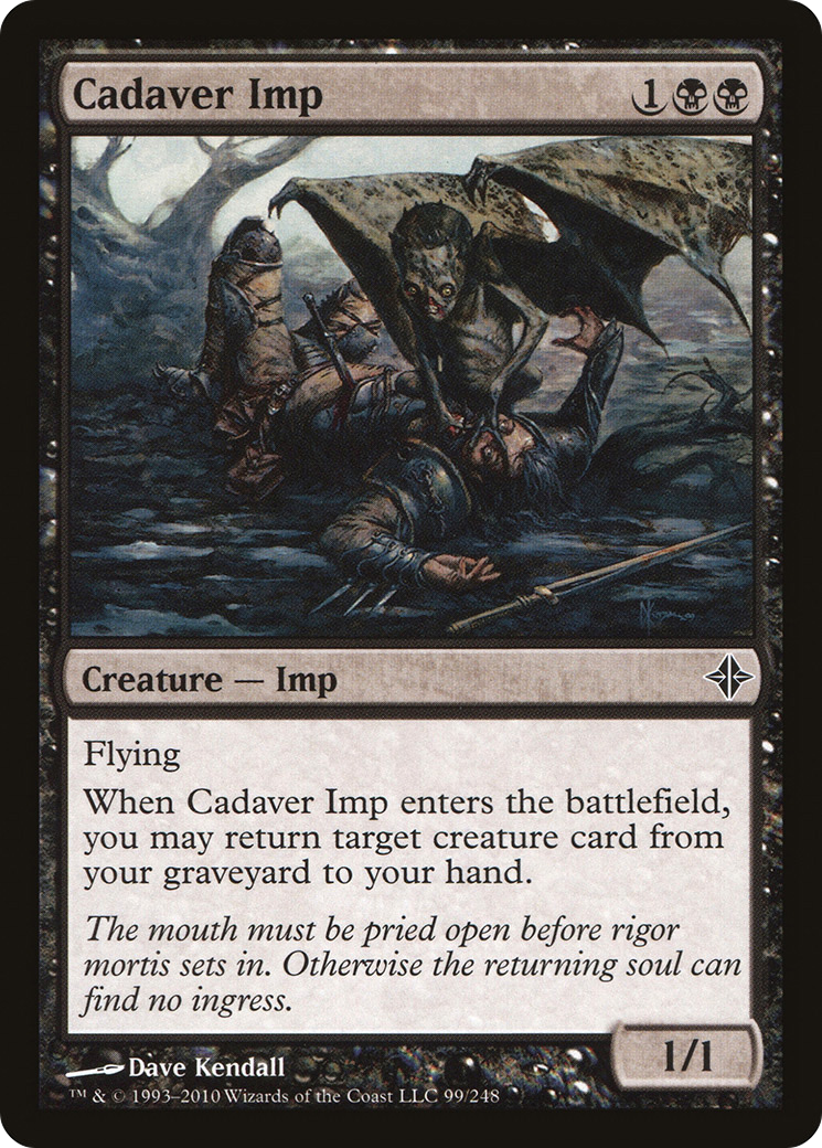 Cadaver Imp (ROE-099) - Rise of the Eldrazi Foil - Premium MTG Single from Wizards of the Coast - Just $1.07! Shop now at Game Crave Tournament Store
