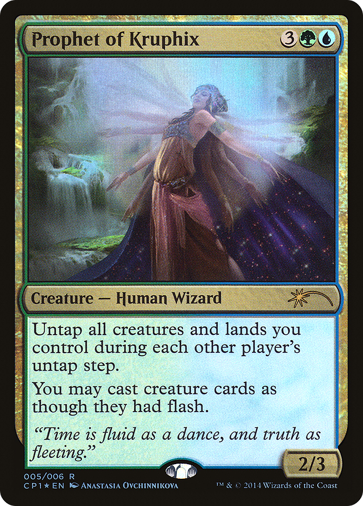 Prophet of Kruphix (CP1-005) - Magic 2015 Clash Pack Foil - Premium MTG Single from Wizards of the Coast - Just $2.70! Shop now at Game Crave Tournament Store
