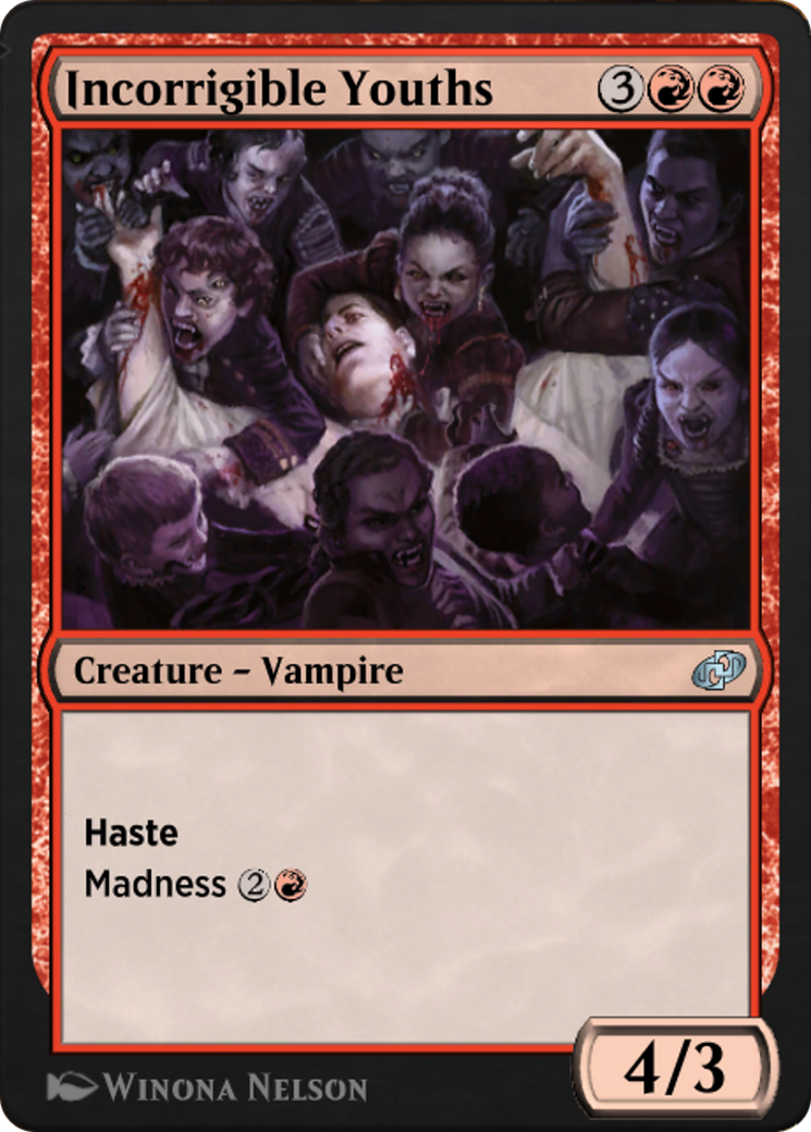 Incorrigible Youths (J21-473) - Jumpstart: Historic Horizons - Premium MTG Single from Wizards of the Coast - Just $0! Shop now at Game Crave Tournament Store