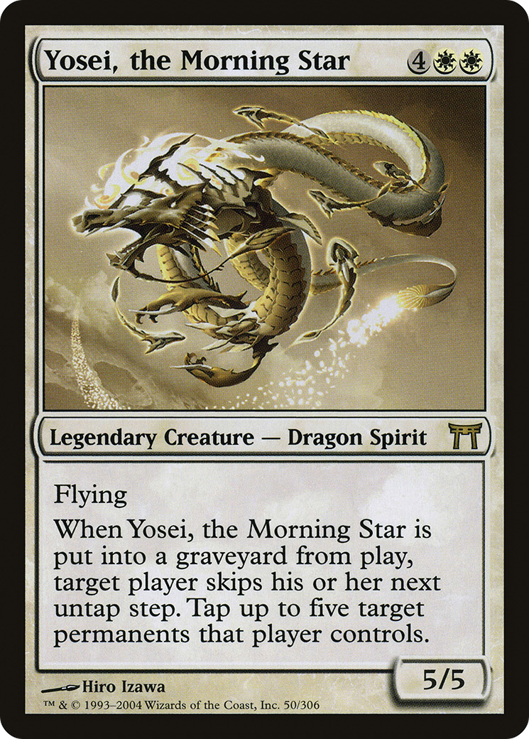 Yosei, the Morning Star (CHK-050) - Champions of Kamigawa - Premium MTG Single from Wizards of the Coast - Just $2.42! Shop now at Game Crave Tournament Store