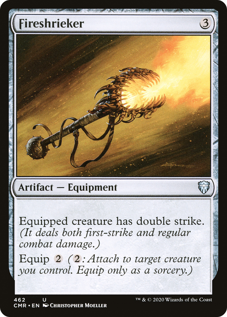 Fireshrieker (CMR-462) - Commander Legends - Premium MTG Single from Wizards of the Coast - Just $0.26! Shop now at Game Crave Tournament Store