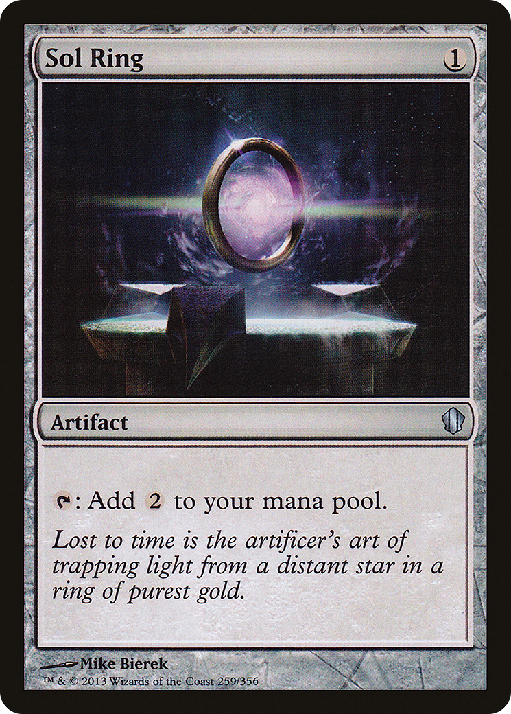 Sol Ring (C13-259) - Commander 2013 - Premium MTG Single from Wizards of the Coast - Just $1.11! Shop now at Game Crave Tournament Store