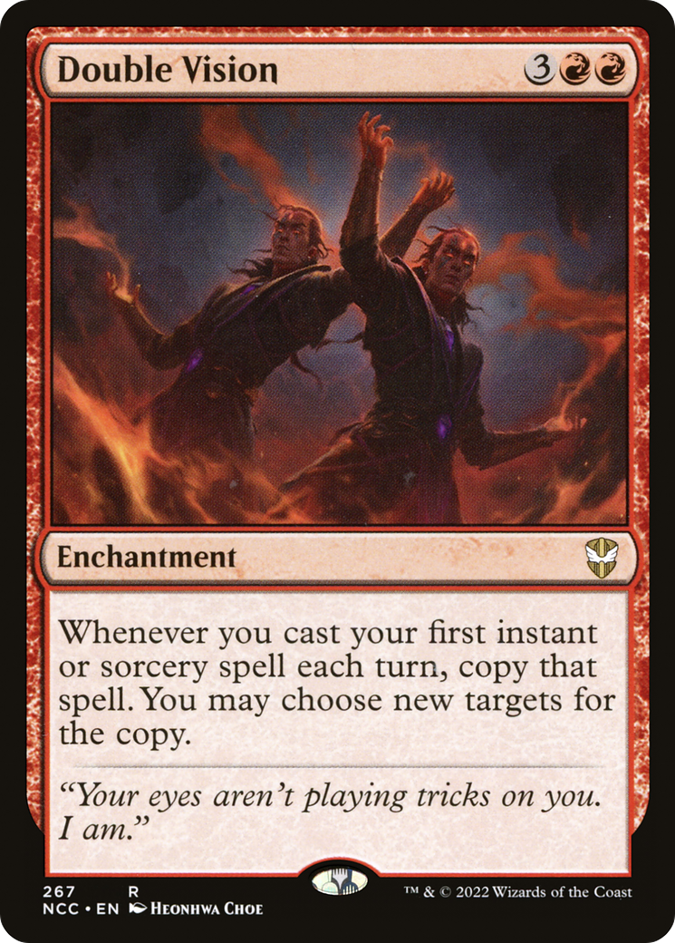 Double Vision (NCC-267) - New Capenna Commander - Premium MTG Single from Wizards of the Coast - Just $0.31! Shop now at Game Crave Tournament Store