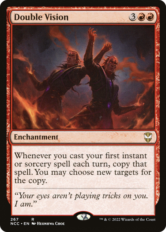Double Vision (NCC-267) - New Capenna Commander - Premium MTG Single from Wizards of the Coast - Just $0.31! Shop now at Game Crave Tournament Store