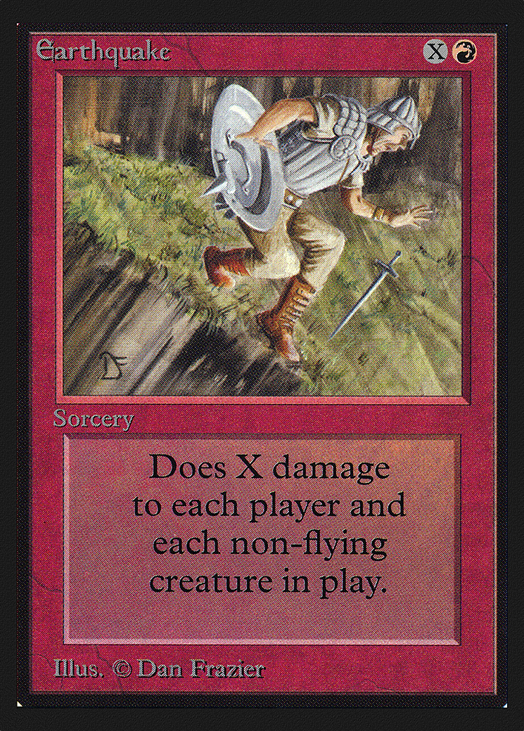 Earthquake (CEI-147) - Intl. Collectors' Edition - Premium MTG Single from Wizards of the Coast - Just $3.34! Shop now at Game Crave Tournament Store