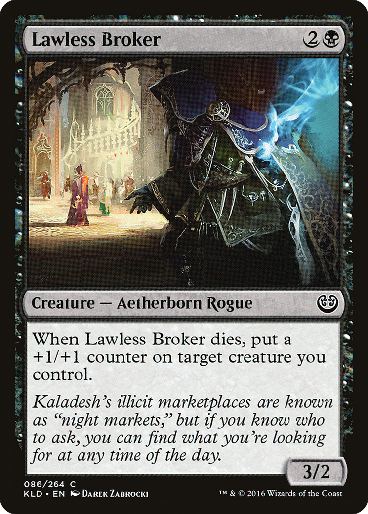 Lawless Broker (KLD-086) - Kaladesh - Premium MTG Single from Wizards of the Coast - Just $0.13! Shop now at Game Crave Tournament Store