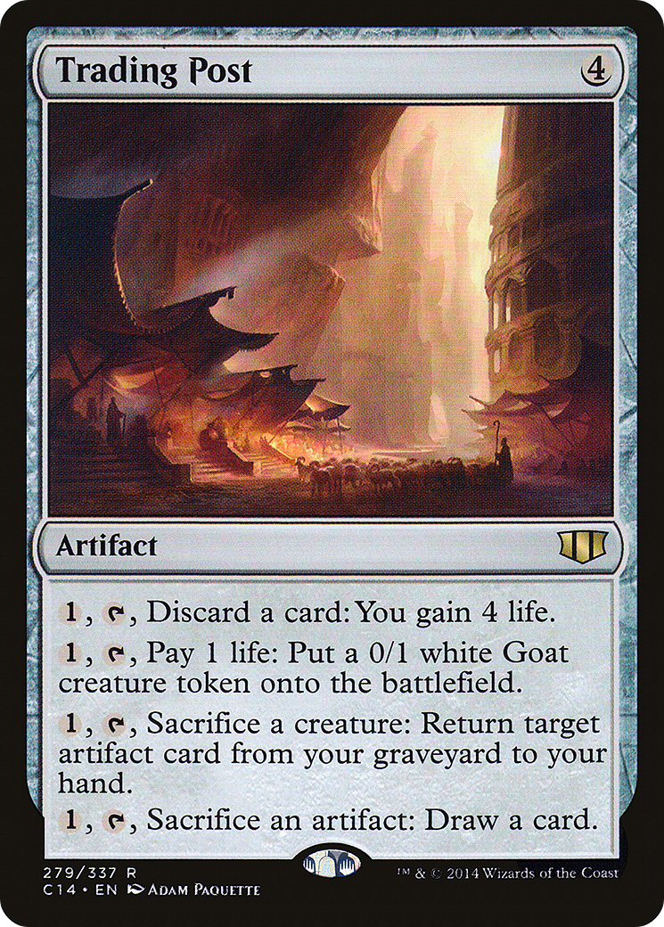 Trading Post (C14-279) - Commander 2014 - Premium MTG Single from Wizards of the Coast - Just $0.08! Shop now at Game Crave Tournament Store