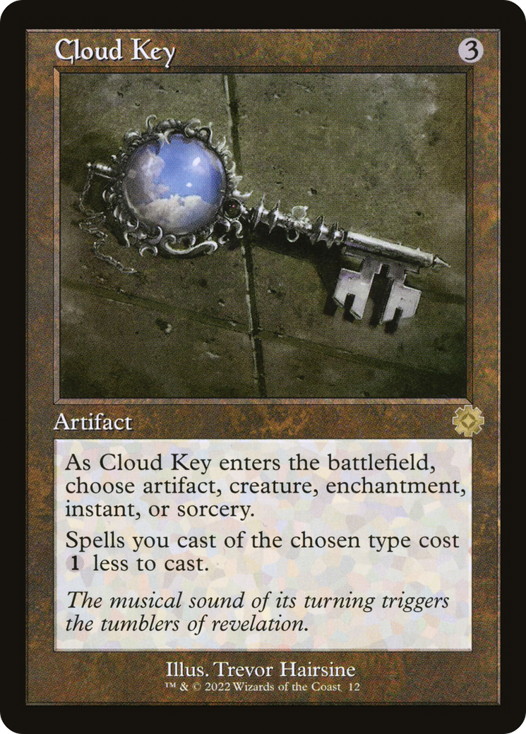 Cloud Key (BRR-012) - The Brothers' War Retro Artifacts Foil - Premium MTG Single from Wizards of the Coast - Just $1.02! Shop now at Game Crave Tournament Store