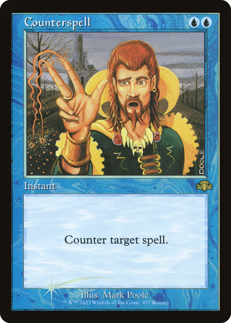 Counterspell (DMR-457) - Dominaria Remastered Foil - Premium MTG Single from Wizards of the Coast - Just $1.34! Shop now at Game Crave Tournament Store