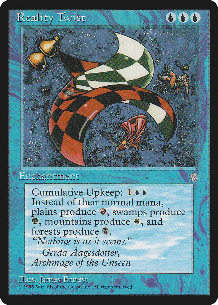 Reality Twist (ICE-094) - Ice Age - Premium MTG Single from Wizards of the Coast - Just $0.44! Shop now at Game Crave Tournament Store