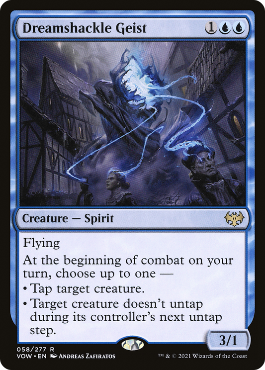 Dreamshackle Geist (VOW-058) - Innistrad: Crimson Vow - Premium MTG Single from Wizards of the Coast - Just $0.08! Shop now at Game Crave Tournament Store