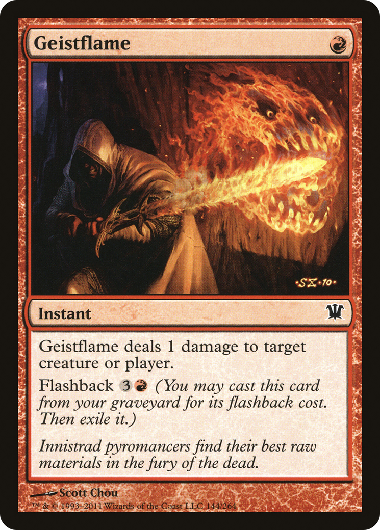 Geistflame (ISD-144) - Innistrad - Premium MTG Single from Wizards of the Coast - Just $0.08! Shop now at Game Crave Tournament Store