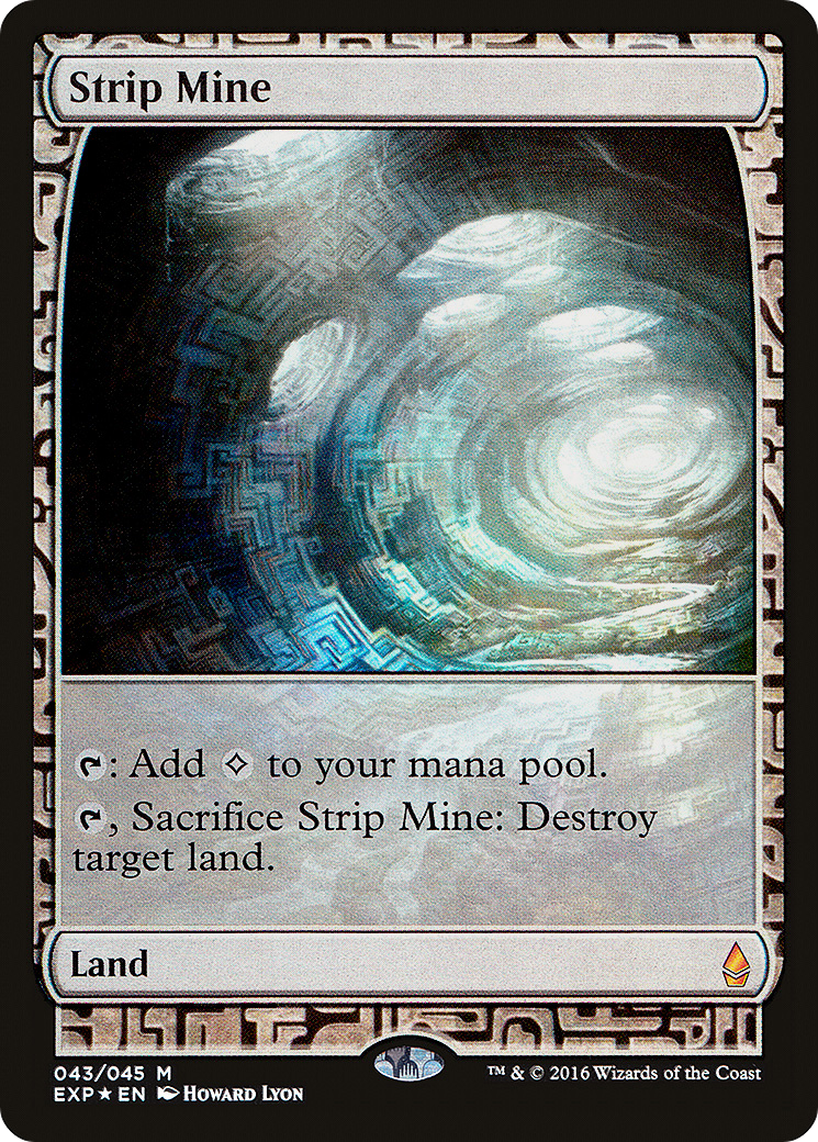 Strip Mine (EXP-043) - Zendikar Expeditions Foil - Premium MTG Single from Wizards of the Coast - Just $15.74! Shop now at Game Crave Tournament Store