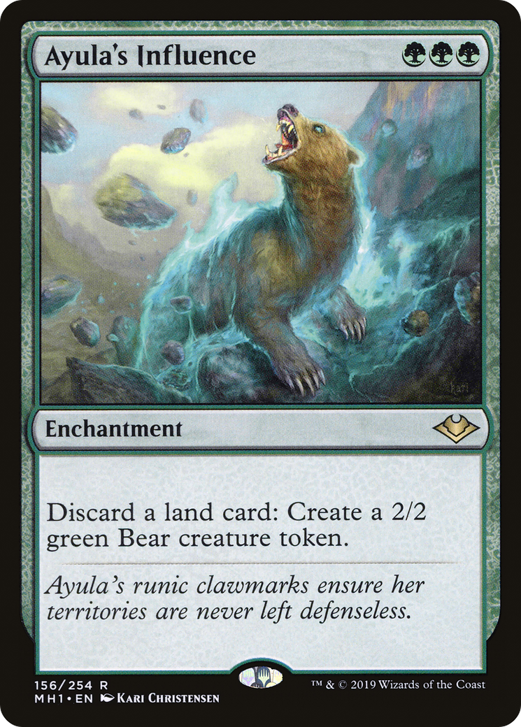Ayula's Influence (MH1-156) - Modern Horizons - Premium MTG Single from Wizards of the Coast - Just $0.36! Shop now at Game Crave Tournament Store