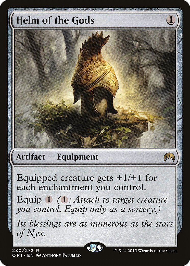 Helm of the Gods (ORI-230) - Magic Origins - Premium MTG Single from Wizards of the Coast - Just $1.07! Shop now at Game Crave Tournament Store