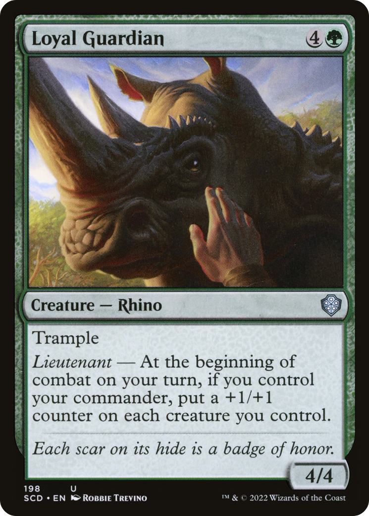 Loyal Guardian (SCD-198) - Starter Commander Decks - Premium MTG Single from Wizards of the Coast - Just $0.08! Shop now at Game Crave Tournament Store