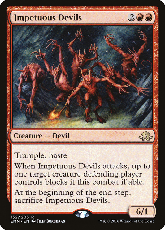 Impetuous Devils (EMN-132) - Eldritch Moon - Premium MTG Single from Wizards of the Coast - Just $0.08! Shop now at Game Crave Tournament Store