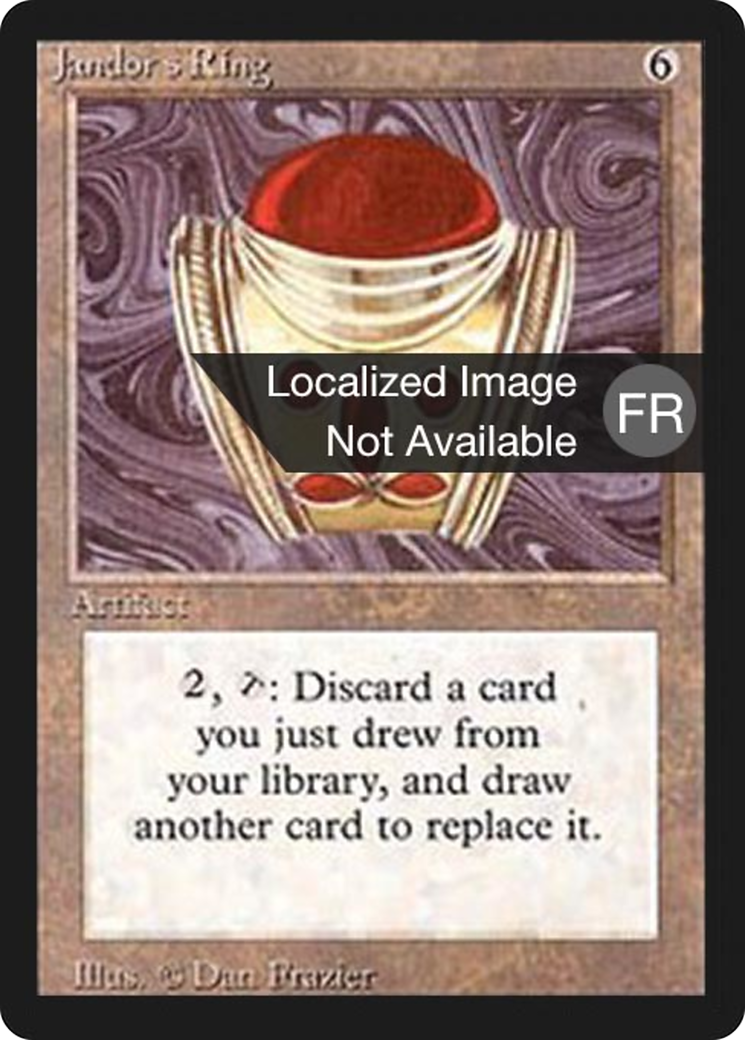 Jandor's Ring (FBB-256) - Foreign Black Border - Premium MTG Single from Wizards of the Coast - Just $1.03! Shop now at Game Crave Tournament Store