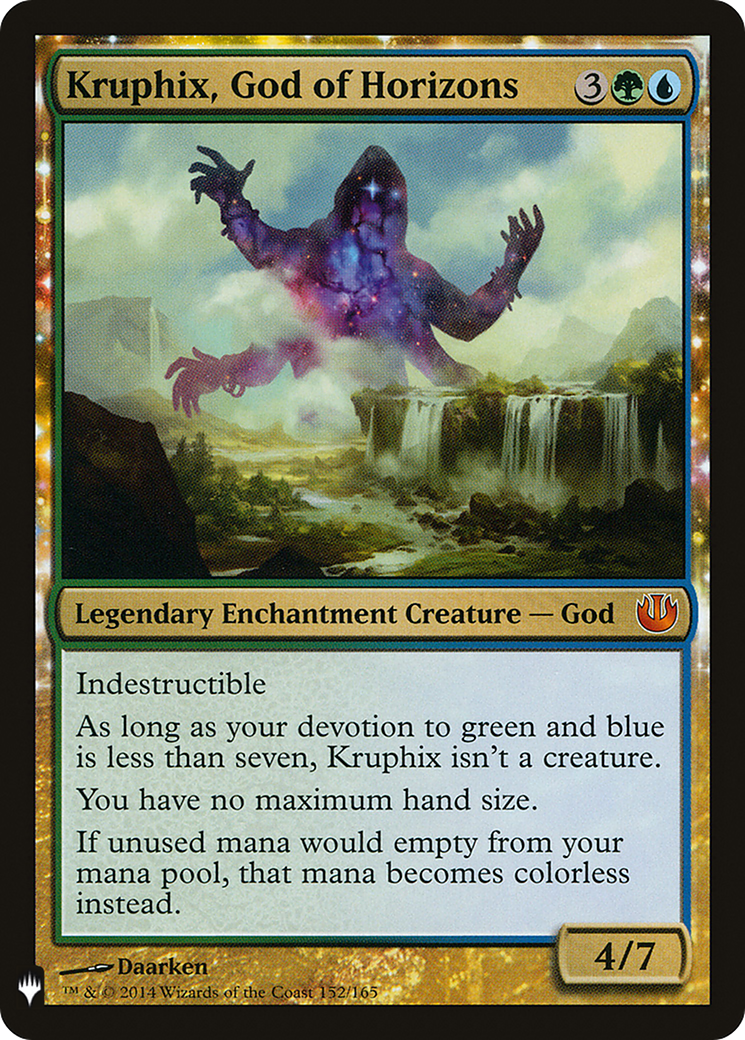 Kruphix, God of Horizons (MB1-1446) - Mystery Booster: (nyxtouched) - Premium MTG Single from Wizards of the Coast - Just $2.97! Shop now at Game Crave Tournament Store