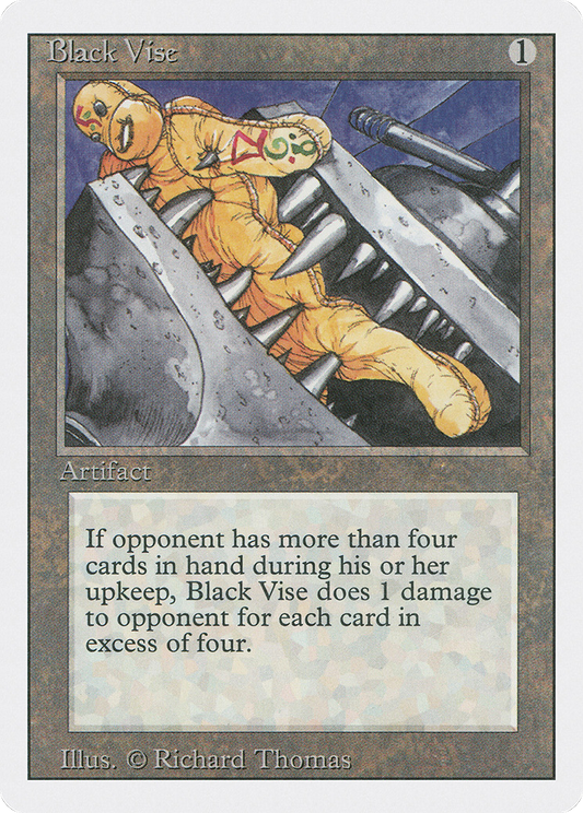 Black Vise (3ED-236) - Revised Edition - Premium MTG Single from Wizards of the Coast - Just $0.29! Shop now at Game Crave Tournament Store