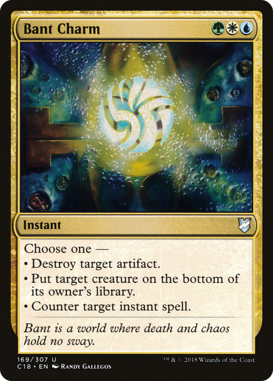 Bant Charm (C18-169) - Commander 2018 - Premium MTG Single from Wizards of the Coast - Just $0.08! Shop now at Game Crave Tournament Store