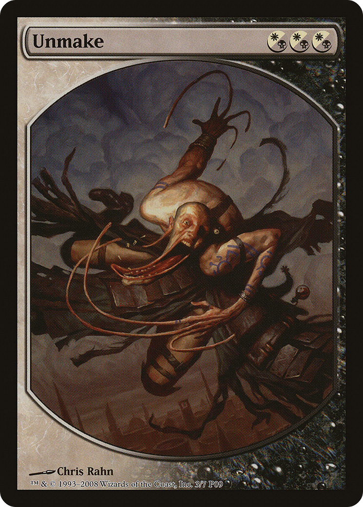 Unmake (P09-003) - Magic Player Rewards 2009 - Premium MTG Single from Wizards of the Coast - Just $0.74! Shop now at Game Crave Tournament Store