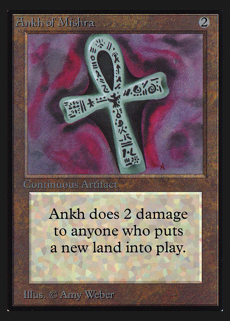 Ankh of Mishra (CEI-231) - Intl. Collectors' Edition - Premium MTG Single from Wizards of the Coast - Just $5! Shop now at Game Crave Tournament Store