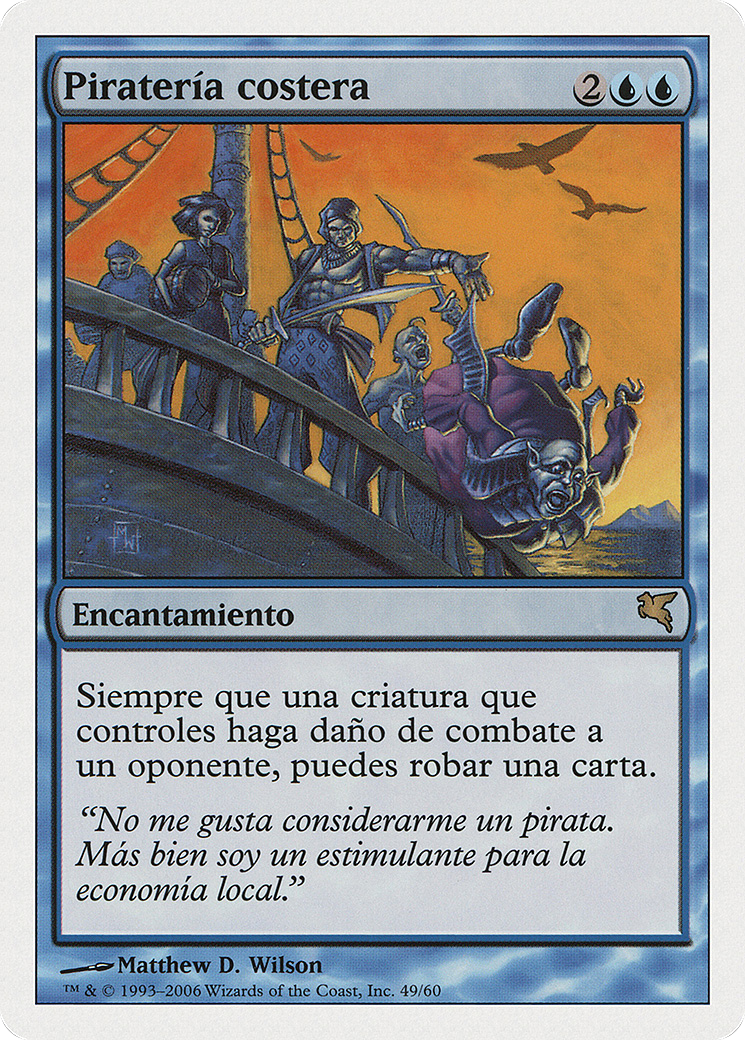 Coastal Piracy (PSAL-E49) - Salvat 2005 - Premium MTG Single from Wizards of the Coast - Just $0! Shop now at Game Crave Tournament Store