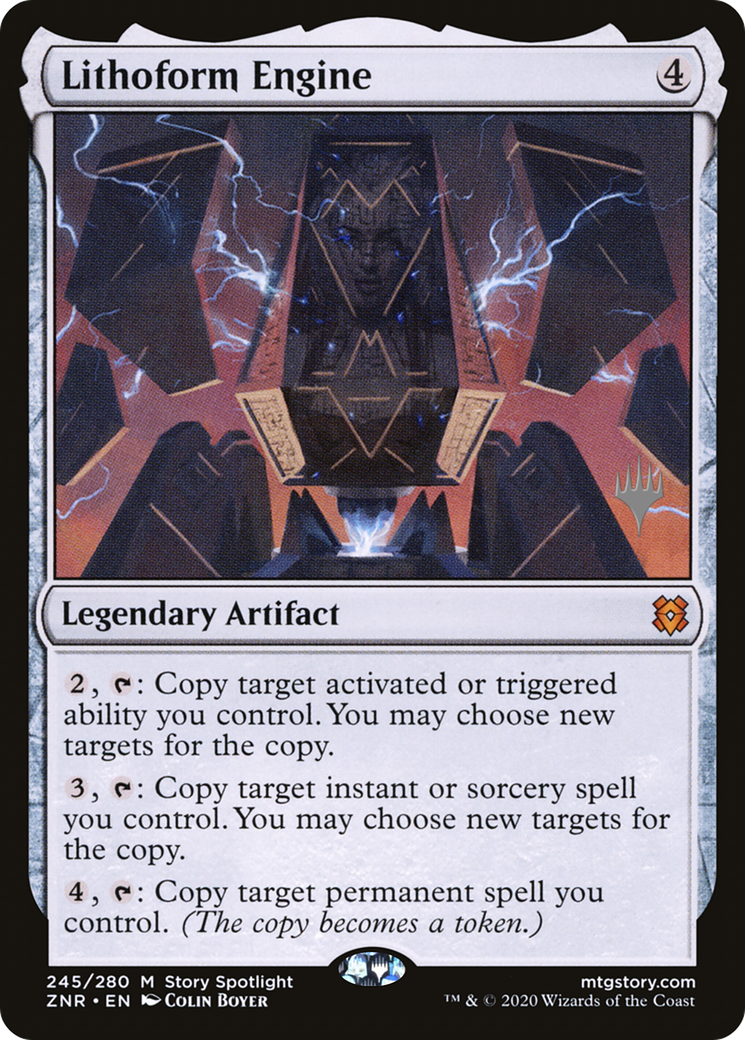 Lithoform Engine (PZNR-245P) - Zendikar Rising Promos Foil - Premium MTG Single from Wizards of the Coast - Just $1.42! Shop now at Game Crave Tournament Store