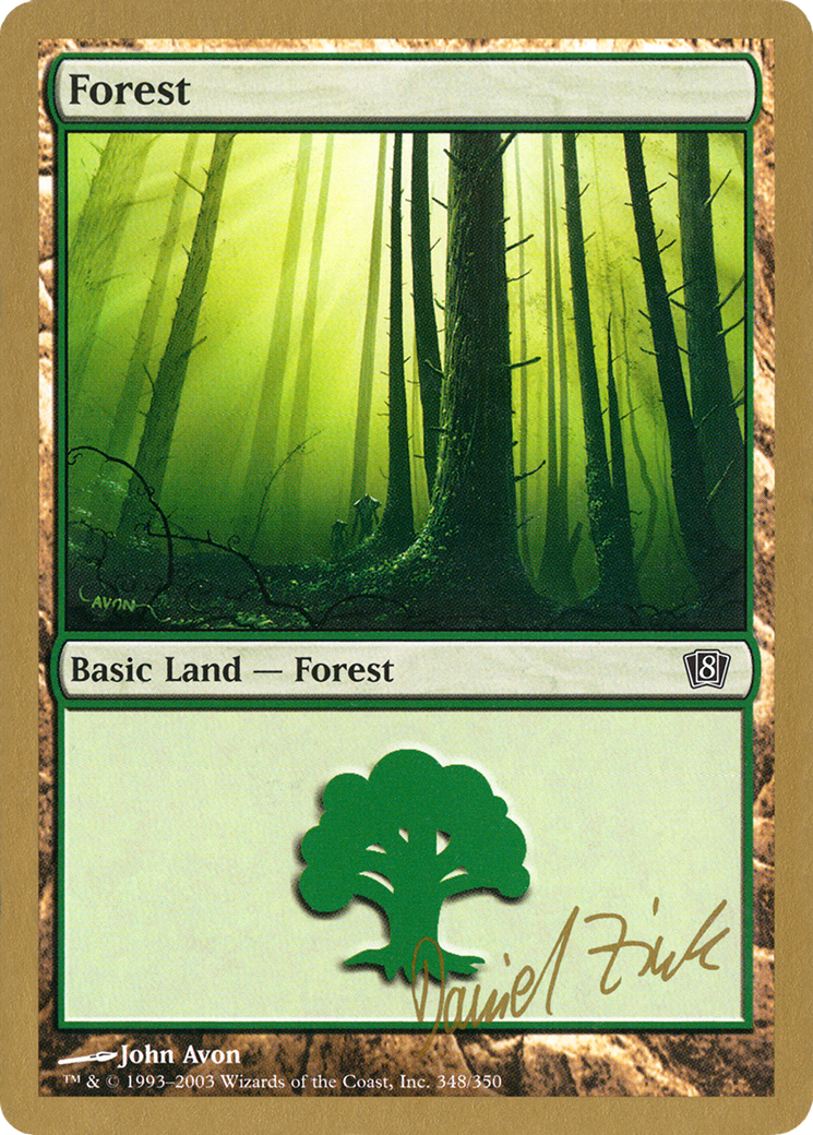 Forest (WC03-DZ348) - World Championship Decks 2003 - Premium MTG Single from Wizards of the Coast - Just $0.86! Shop now at Game Crave Tournament Store