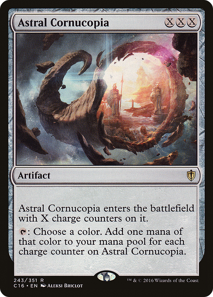 Astral Cornucopia (C16-243) - Commander 2016 - Premium MTG Single from Wizards of the Coast - Just $0.24! Shop now at Game Crave Tournament Store