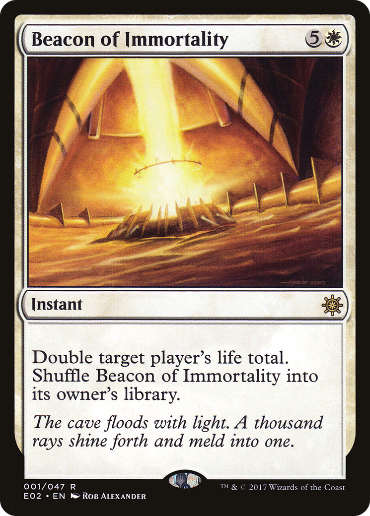 Beacon of Immortality (E02-001) - Explorers of Ixalan - Premium MTG Single from Wizards of the Coast - Just $7.30! Shop now at Game Crave Tournament Store
