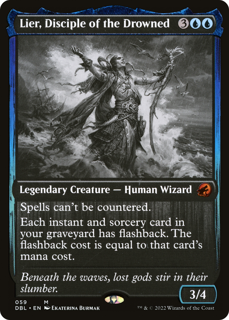 Lier, Disciple of the Drowned (DBL-059) - Innistrad: Double Feature - Premium MTG Single from Wizards of the Coast - Just $2.03! Shop now at Game Crave Tournament Store