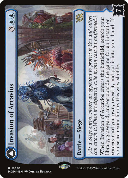 Invasion of Arcavios // Invocation of the Founders (MOM-061) - March of the Machine - Premium MTG Single from Wizards of the Coast - Just $0.11! Shop now at Game Crave Tournament Store